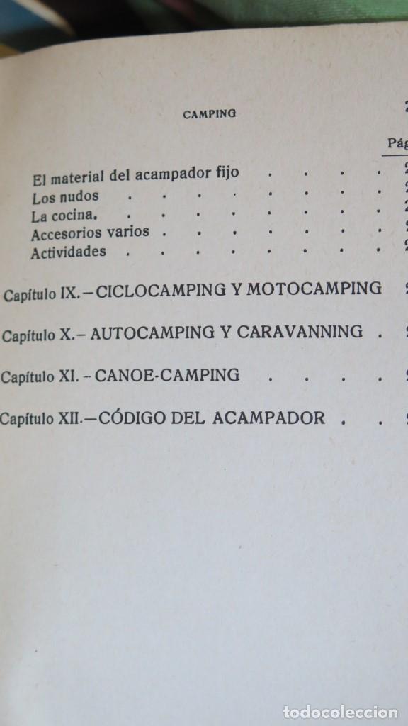 Libros de segunda mano: CAMPING. JORSIN - Foto 4