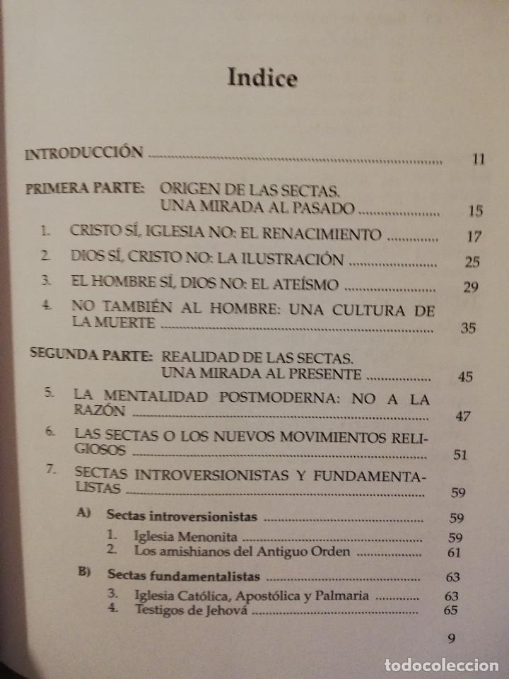 Libros de segunda mano: LAS SECTAS DESTRUCTIVAS (JOSE LUIS VAZQUEZ BORAU) - Foto 3
