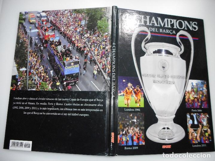 Libros de segunda mano: Las cuatro champions del Bar&ccedil;a   Y91601 - Foto 1
