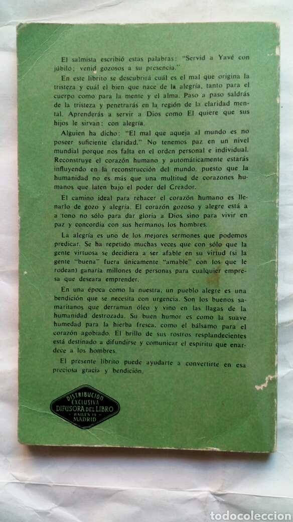 Libros de segunda mano: Intenta ser alegre. Florence Wedge. - Foto 2