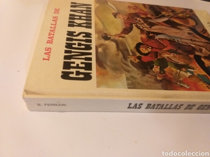 Libros de segunda mano: Las batallas de Gengis Khan . Editorial columna 1973 - Foto 2
