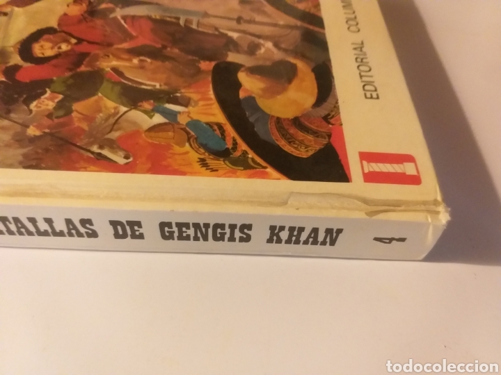 Libros de segunda mano: Las batallas de Gengis Khan . Editorial columna 1973 - Foto 3