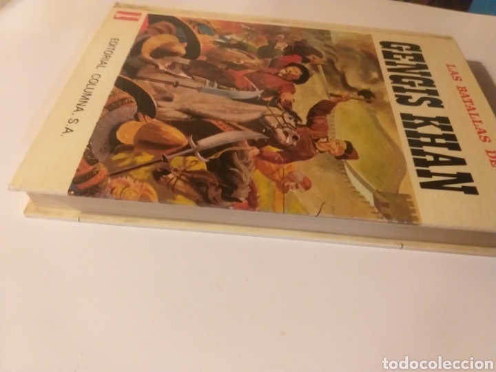 Libros de segunda mano: Las batallas de Gengis Khan . Editorial columna 1973 - Foto 5