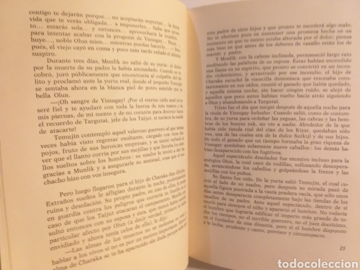 Libros de segunda mano: Las batallas de Gengis Khan . Editorial columna 1973 - Foto 10