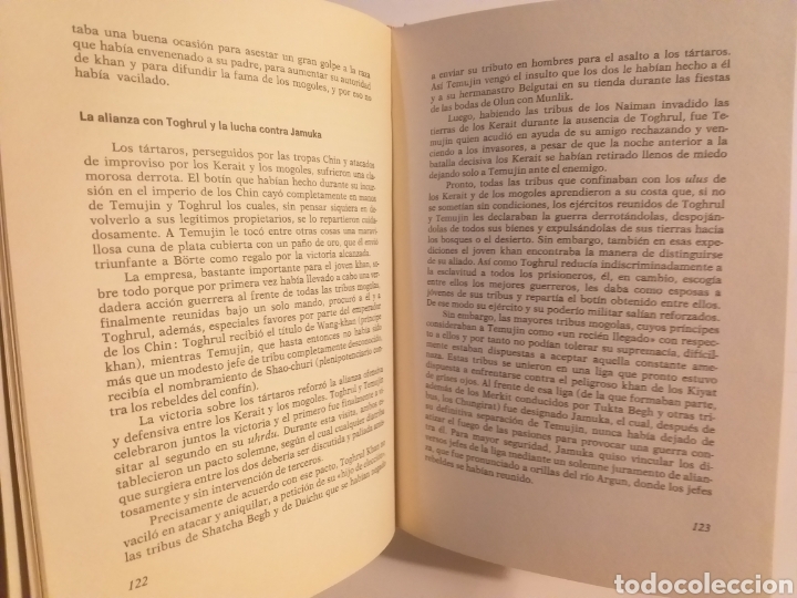 Libros de segunda mano: Las batallas de Gengis Khan . Editorial columna 1973 - Foto 11
