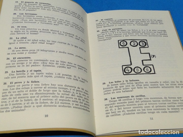 Libros de segunda mano: JUEGOS DE INGENIO.- MODESTO MART&Iacute;N CEBRI&Aacute;N - Foto 3