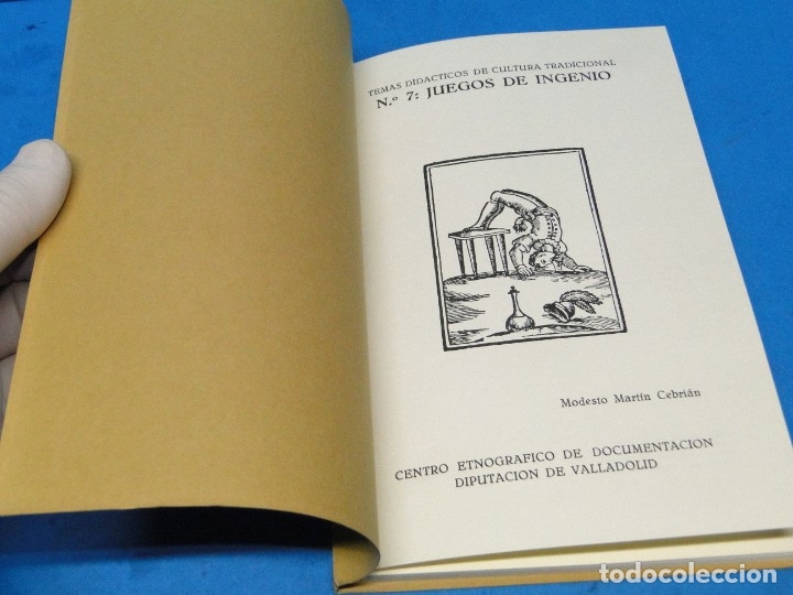 Libros de segunda mano: JUEGOS DE INGENIO.- MODESTO MART&Iacute;N CEBRI&Aacute;N - Foto 2