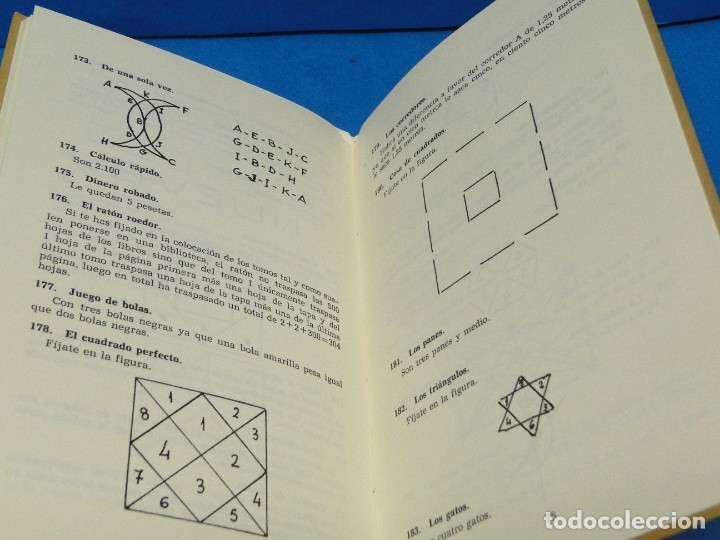Libros de segunda mano: JUEGOS DE INGENIO.- MODESTO MART&Iacute;N CEBRI&Aacute;N - Foto 6