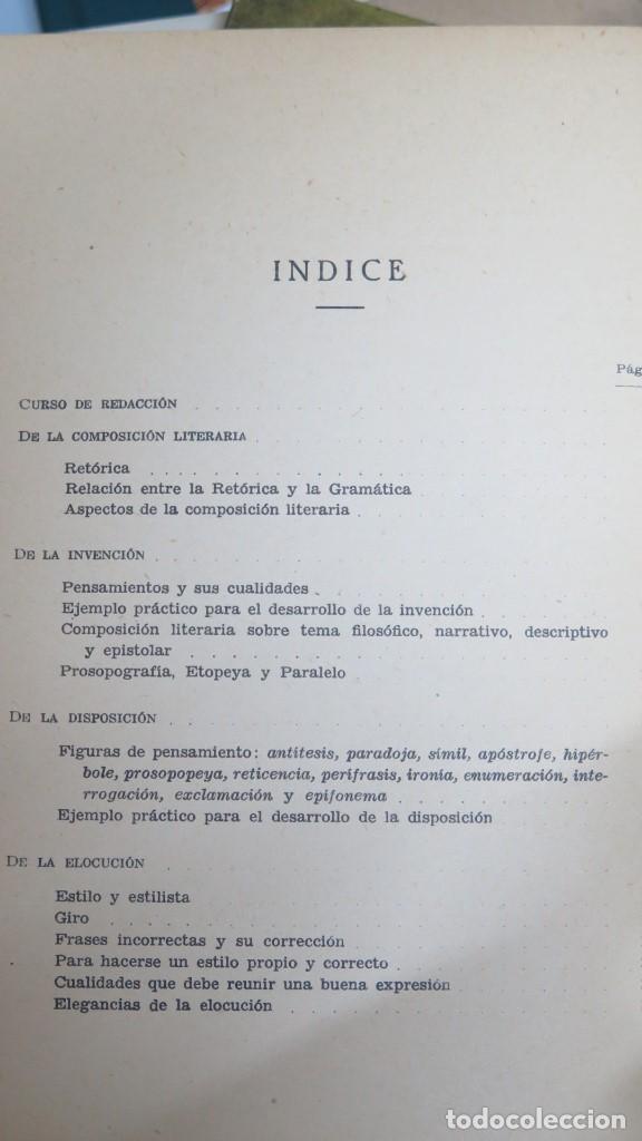 Libros de segunda mano: 1939.- CURSO DE REDACCI&Oacute;N. LUIS MIRANDA PODADERA - Foto 2