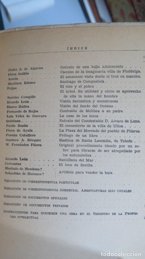 Libros de segunda mano: 1939.- CURSO DE REDACCI&Oacute;N. LUIS MIRANDA PODADERA - Foto 5