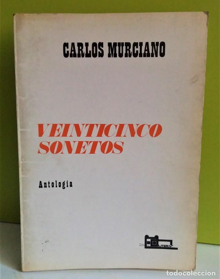 Libros de segunda mano: veinticinco sonetos --  Carlos Murciano - raro - Foto 1
