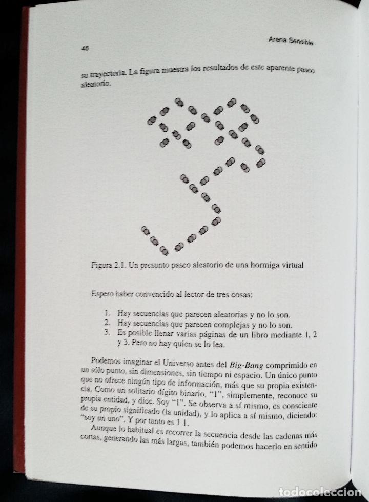Libros de segunda mano: ARENA SENSIBLE | HERR&Aacute;N GASC&Oacute;N | RED CIENT&Iacute;FICA 2005 - Foto 4