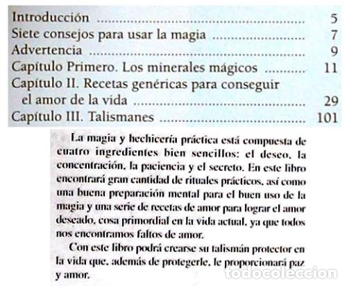 Libros de segunda mano: MAGIA Y HECHICER&Iacute;A PR&Aacute;CTICA - MIGAL - ED. DIPEL 2004 - VER INDICE - Foto 2