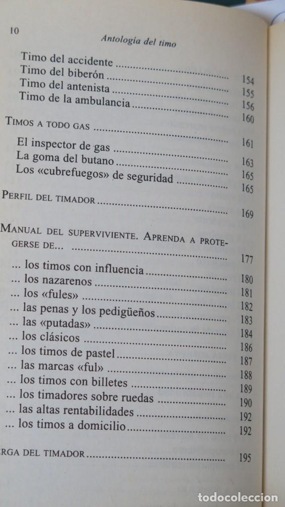 Libros de segunda mano: ANTOLOG&Iacute;A DEL TIMO. MANUEL GIM&Eacute;NEZ - Foto 5