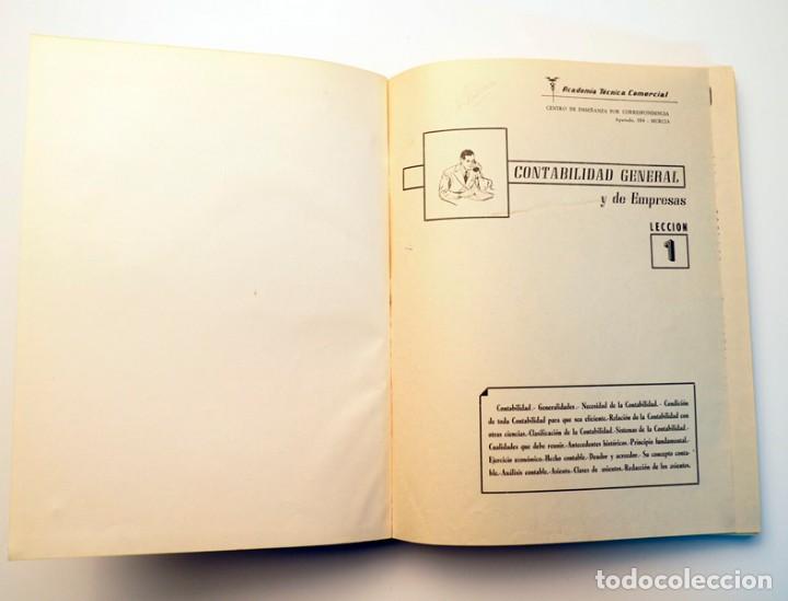 Libros de segunda mano: Contabilidad. Academia T&eacute;cnica Comercial - Foto 3