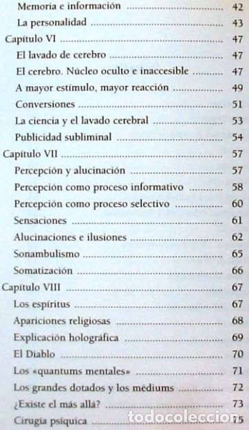 Libros de segunda mano: EL PODER DE LA MENTE - MARY JOE SALAZAR - ED. DIPEL 2004 - VER INDICE - Foto 5