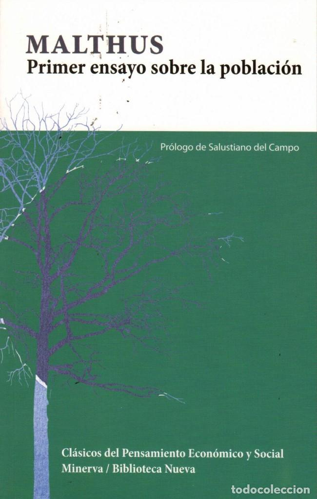 Libros de segunda mano: PRIMER ENSAYO SOBRE LA POBLACI&Oacute;N / MALTHUS (BIBLIOTECA NUEVA) - Foto 1