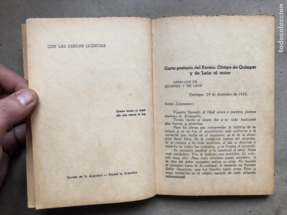 Libros de segunda mano: PERFECCIONARSE, EL IDEAL. ABATE LUIS ROUZIC. EDITORIAL DIFUSI&Oacute;N 1946. - Foto 3