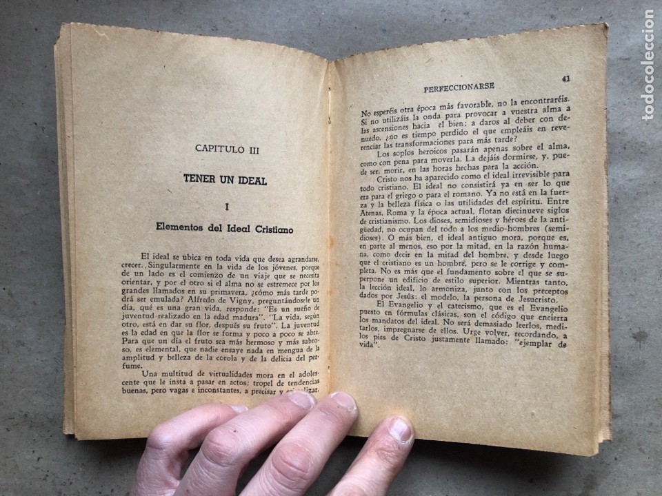 Libros de segunda mano: PERFECCIONARSE, EL IDEAL. ABATE LUIS ROUZIC. EDITORIAL DIFUSI&Oacute;N 1946. - Foto 5
