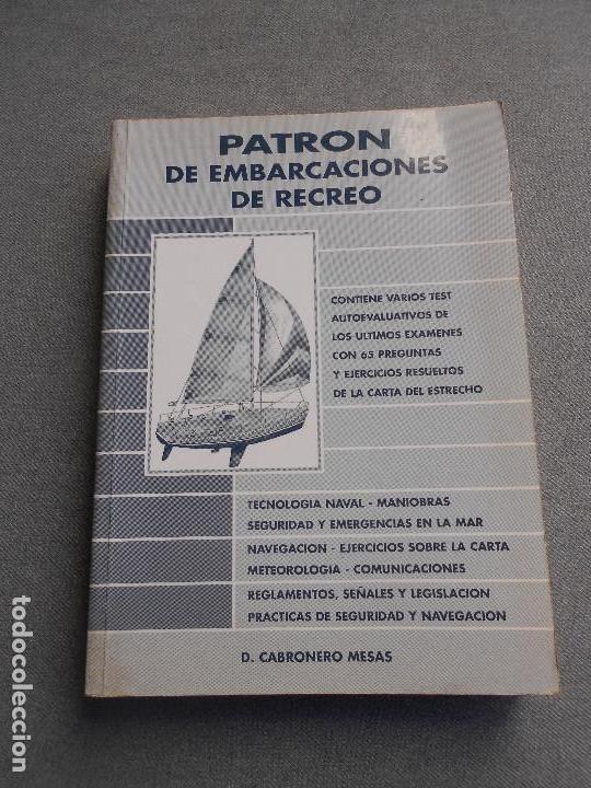 Libros de segunda mano: PATRON DE EMBARCACIONES DE RECREO - Foto 1