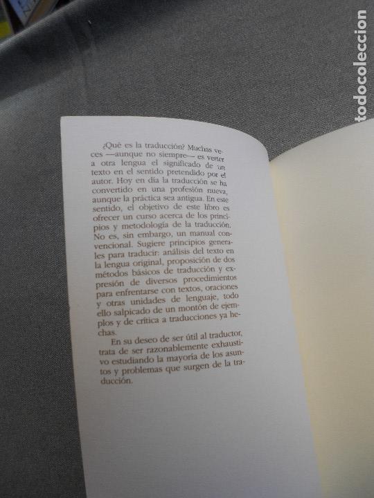 Libros de segunda mano: MANUAL DE TRADUCCION - Foto 2