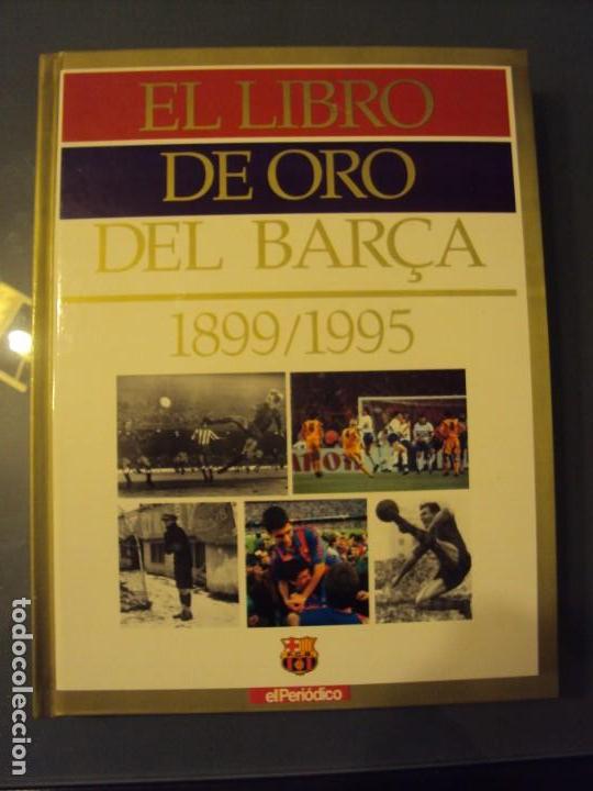 Libros de segunda mano: El libro de oro del Bar&ccedil;a 1899/1995 - Foto 1