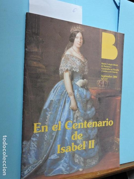 Libros de segunda mano: En el centenario de Isabel II. Septiembre 2004 n&ordm;157. - Foto 1