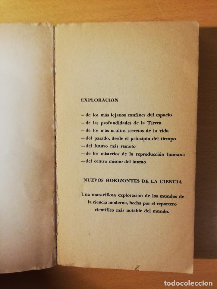 Libros de segunda mano: NUEVOS HORIZONTES DE LA CIENCIA (WILLIAM L. LAURENCE) - Foto 2