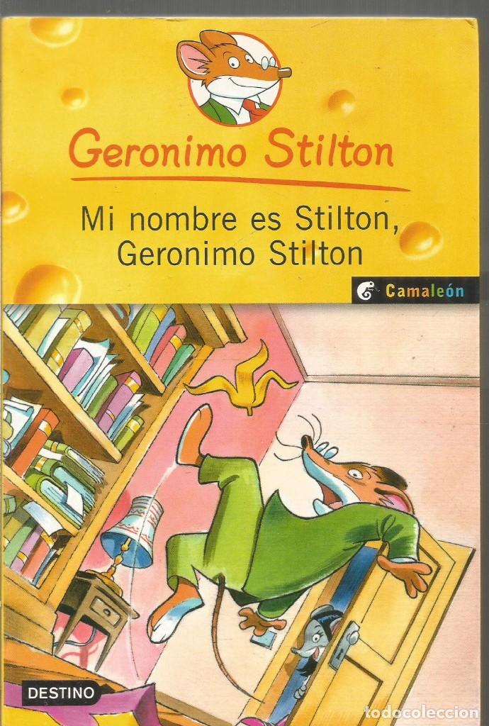 Libros de segunda mano: GERONIMO STILTON. MI NOMBRE ES STILTON, GERONIMO STILTON. DESTINO - Foto 1