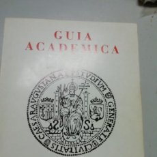 Libros de segunda mano: GUIA ACADEMICA DE LA UNIVERSIDAD DE ZARAGOZA CURSO 79-80. Lote 145927018