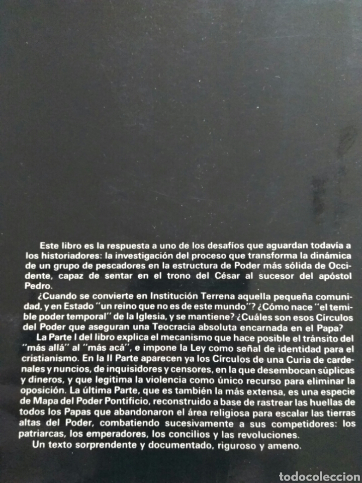 Libros de segunda mano: LOS C&Iacute;RCULOS DE PODER. Apparat vaticano. Antonio Castro Zafra - Foto 2