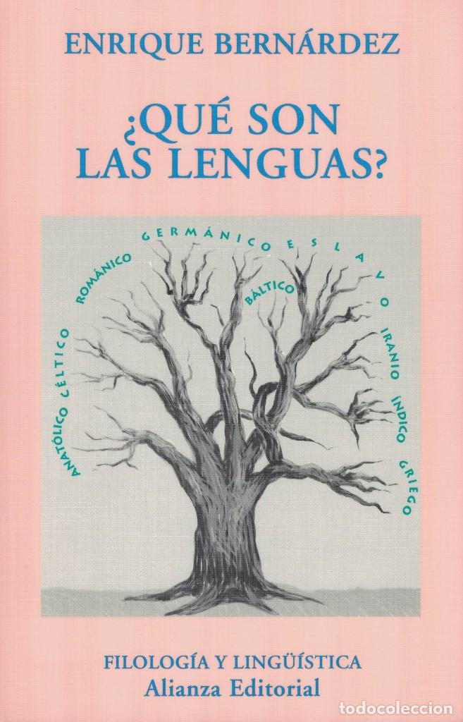 Libros de segunda mano: Enrique Bern&aacute;rdez, &iquest;Qu&eacute; son las lenguas? - Foto 1