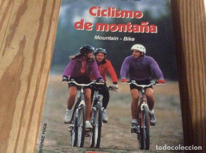 Libros de segunda mano: Ciclismo de monta&ntilde;a (Robert van der Plas) Ediciones Mart&iacute;nez Roca - Foto 1