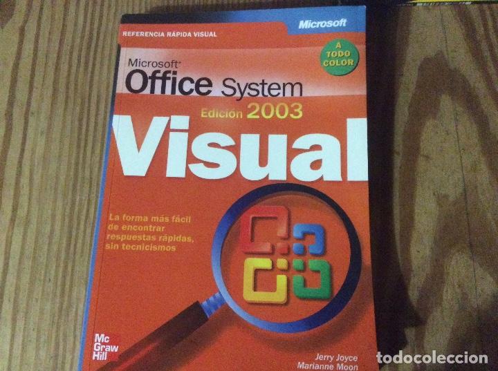 Libros de segunda mano: MICROSOFT OFFICE SYSTEM - VISUAL - EDICION 2003 - REFERENCIA RAPIDA VISUAL - Foto 1