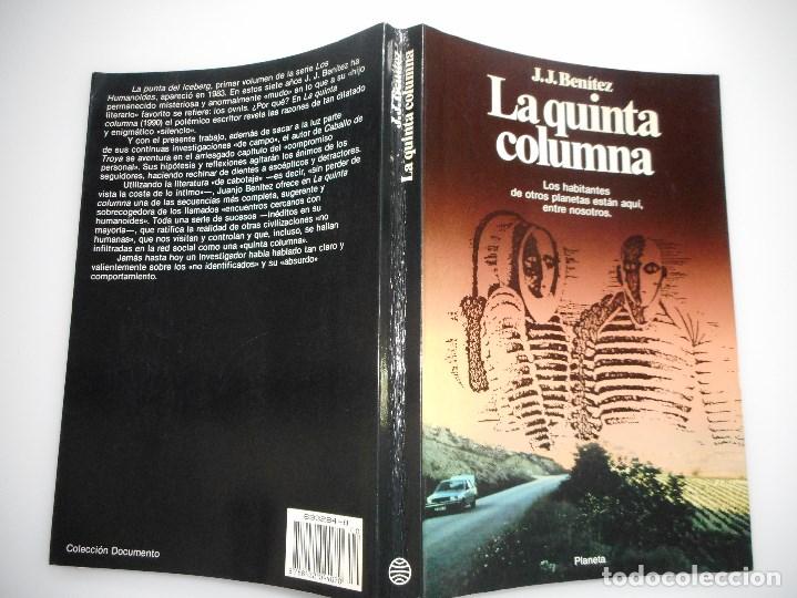 Libros de segunda mano: J.J. BEN&Iacute;TEZ    La quinta columna     Y91742 - Foto 1
