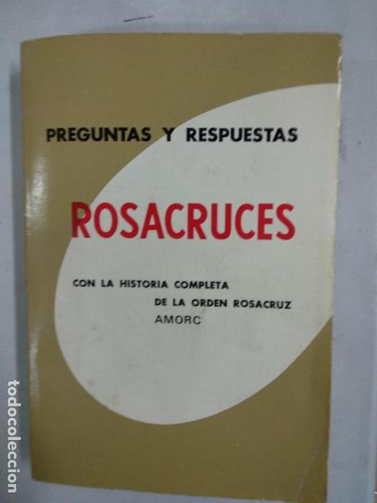 Preguntas Y Respuestas Rosacruces Con Historia Vendido En Venta Directa 176816277