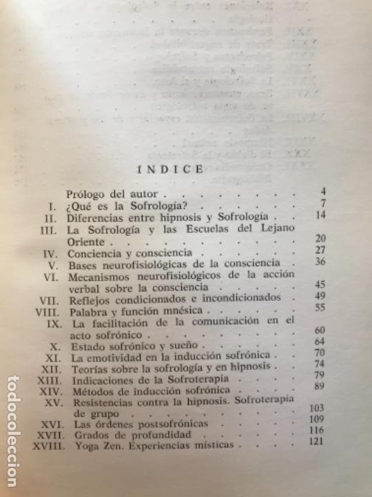 Libros de segunda mano: SOFROLOG&Iacute;A CIENT&Iacute;FICA. DR. R. PUNCERNAU. - Foto 3