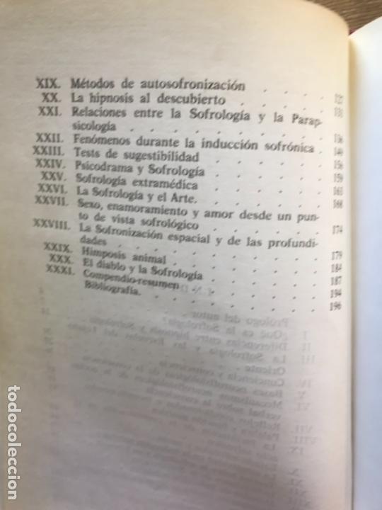 Libros de segunda mano: SOFROLOG&Iacute;A CIENT&Iacute;FICA. DR. R. PUNCERNAU. - Foto 4