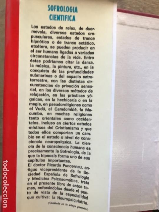Libros de segunda mano: SOFROLOG&Iacute;A CIENT&Iacute;FICA. DR. R. PUNCERNAU. - Foto 5