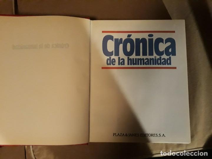 Libros de segunda mano: CRONICA DE LA HUMANIDAD - ED. PLAZA & JANES 1987 - Foto 2