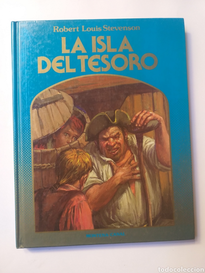 Libros de segunda mano: La isla del tesoro Stevenson ilustrada 1982 ediciones Montena - Foto 1