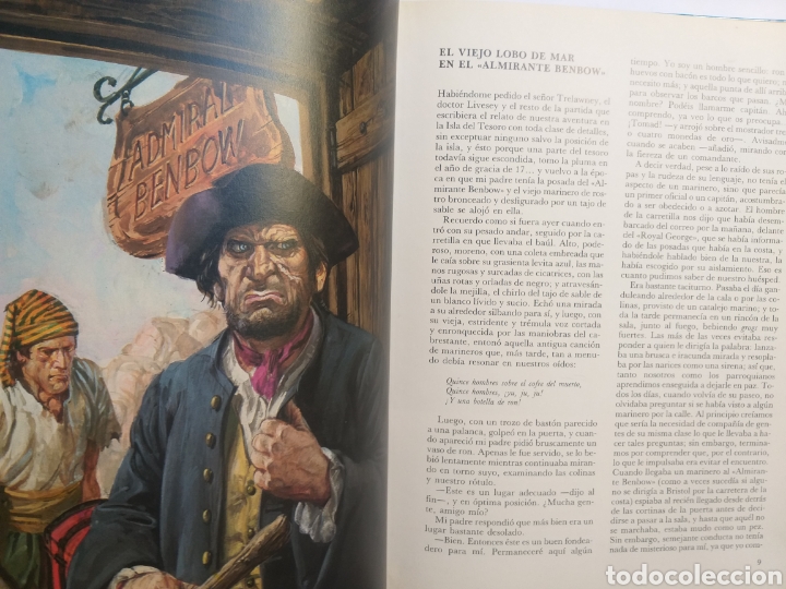 Libros de segunda mano: La isla del tesoro Stevenson ilustrada 1982 ediciones Montena - Foto 9