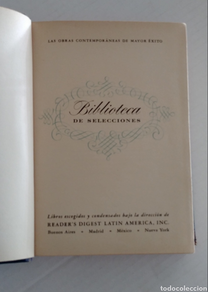 Libros de segunda mano: Biblioteca de selecciones . cuatro novelas - Foto 2