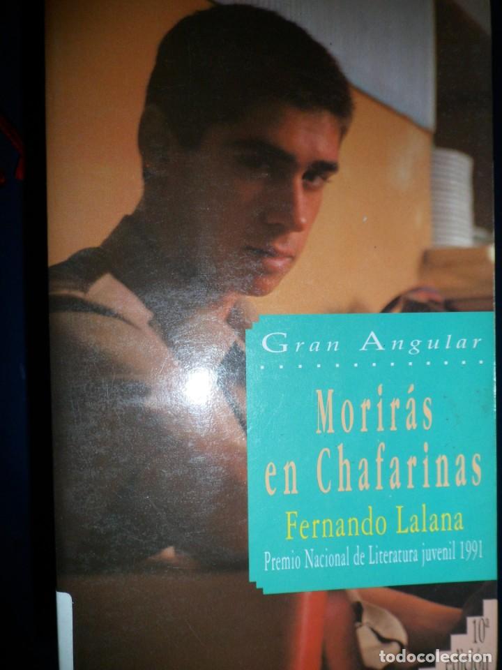 Libros de segunda mano: COLECCI&Oacute;N GRAN ANGULAR N&ordm; 102 MORIR&Aacute;S EN CHAFARINAS. FERNANDO LALANA - Foto 1