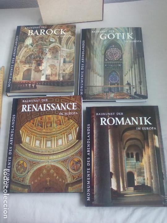 Libros de segunda mano: Monumente des Abendlandes Baukunst Gotik Romanik Renaissance Barock en Europa, arte gotico, barroco.