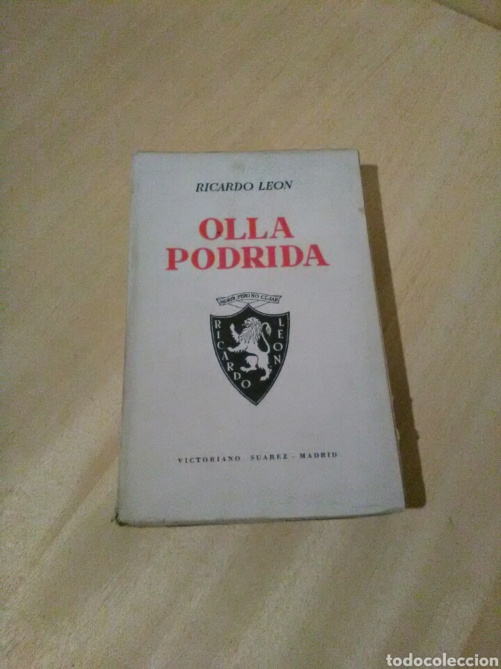 Libros de segunda mano: Olla podrida, Ricardo Leon, 4 edici&oacute;n, 1943. - Foto 1