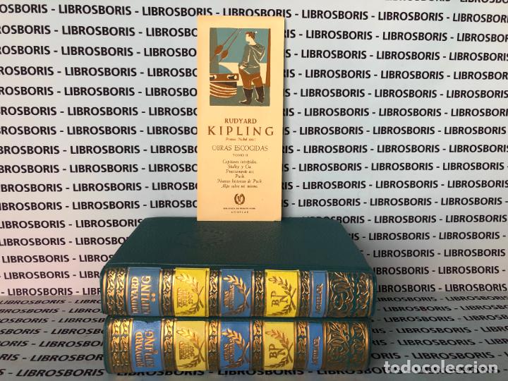Libros de segunda mano: RUDYARD KIPLING - OBRAS ESCOGIDAS - 2 TOMOS - AGUILAR. - Foto 6