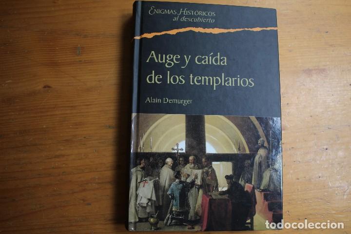 Libros de segunda mano: AUGE Y CA&Iacute;DA DE LOS TEMPLARIOS - Foto 1