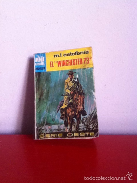 Libros de segunda mano: MINI LIBROS BRUGUERA n 735 EL WINCHESTER 73. - Foto 1