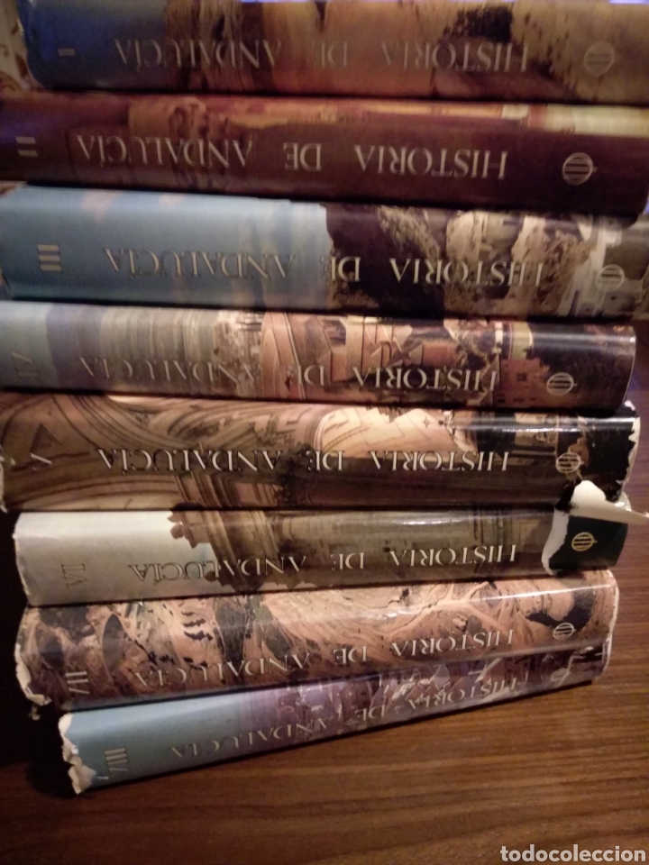 Libros de segunda mano: Historia de Andaluc&iacute;a. 8 tomos completa - Foto 1